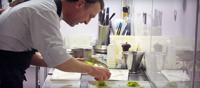 Chef patron Nigel Tabb Chef patron Nigel Tabb